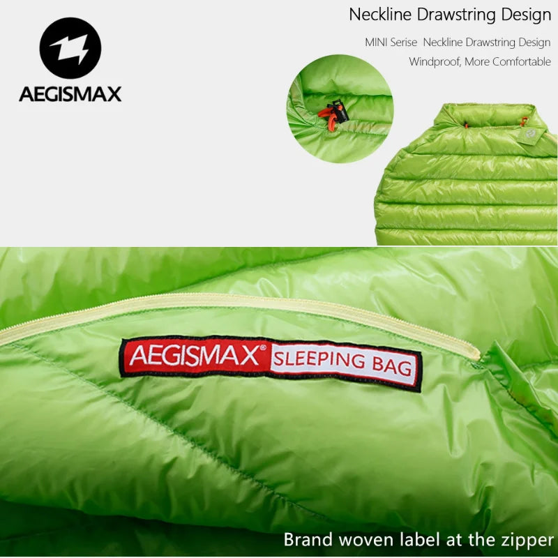 AEGISMAX MINI Sleeping Bag Ultralight 440g