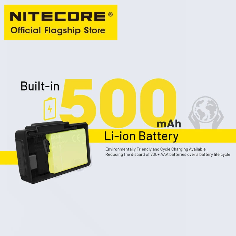 NITECORE NU20 Classic Headlamp 38g Ultralight IP66