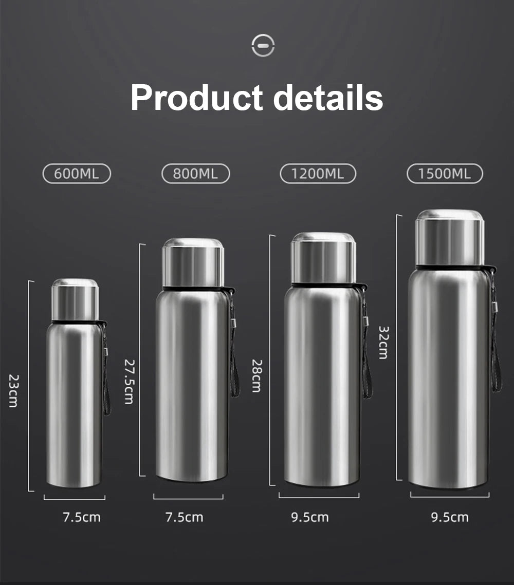 600-1500ml Stainless Steel Thermos