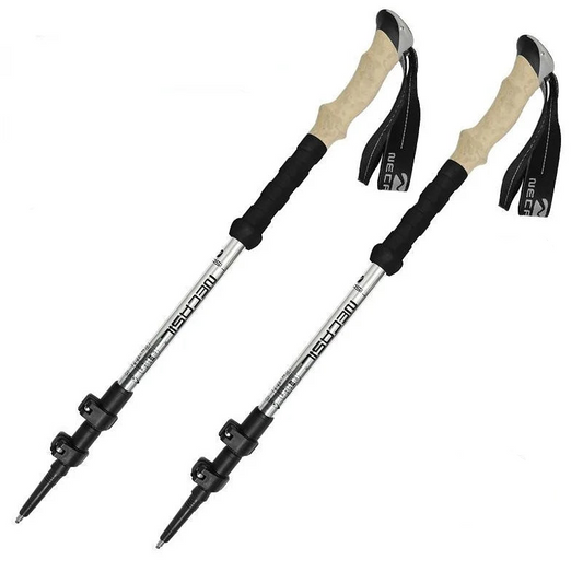 Aluminum Trekking Poles Ultralight 135cm 2pcs