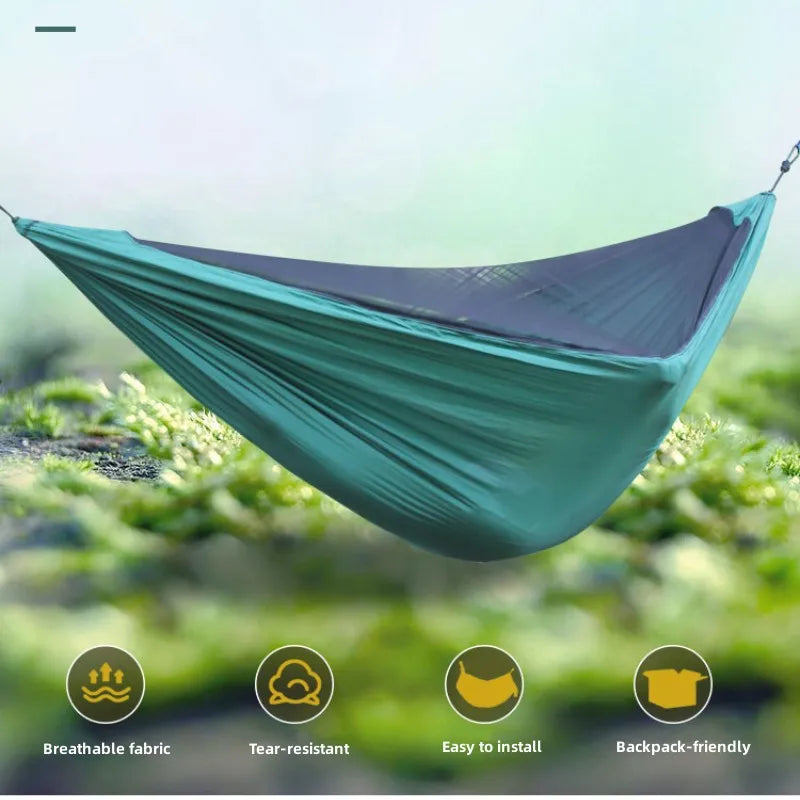 2 Person Lightweith Hammock with Mosquito Net