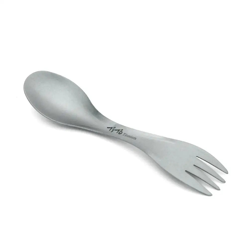 Titanium Spork Spoon Ultralight 2in1 Tableware