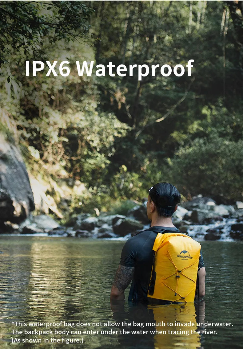 Naturehike Waterproof Backpack Lightweight 430g IPX6 TPU  20/30/40L