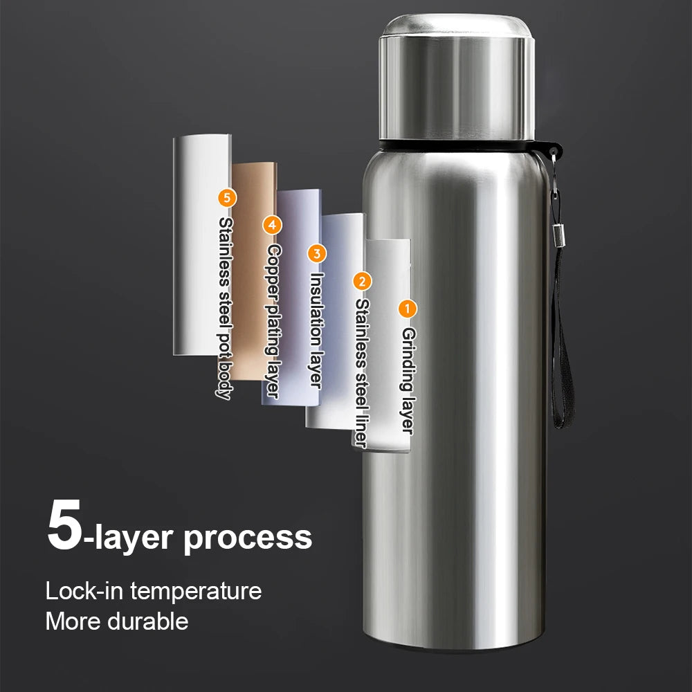 600-1500ml Stainless Steel Thermos