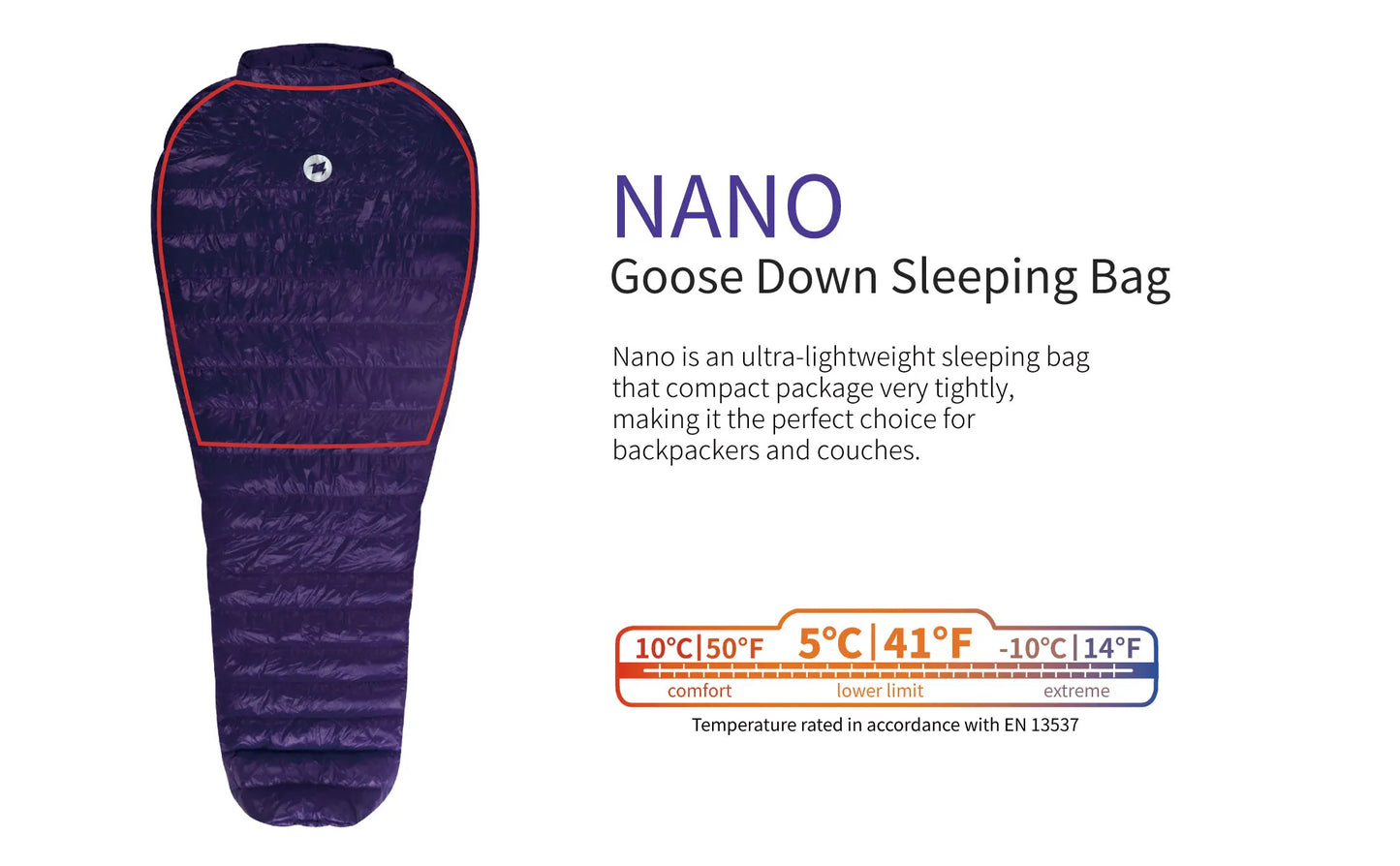 AEGISMAX NANO 700FP Ultralight Sleeping Bag