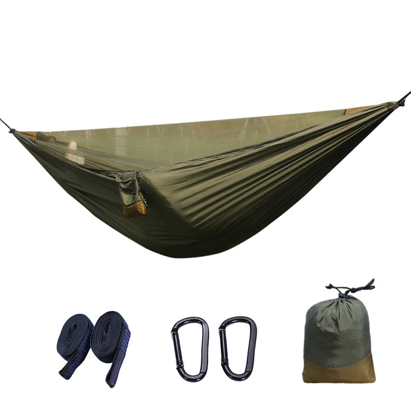 2 Person Lightweith Hammock with Mosquito Net