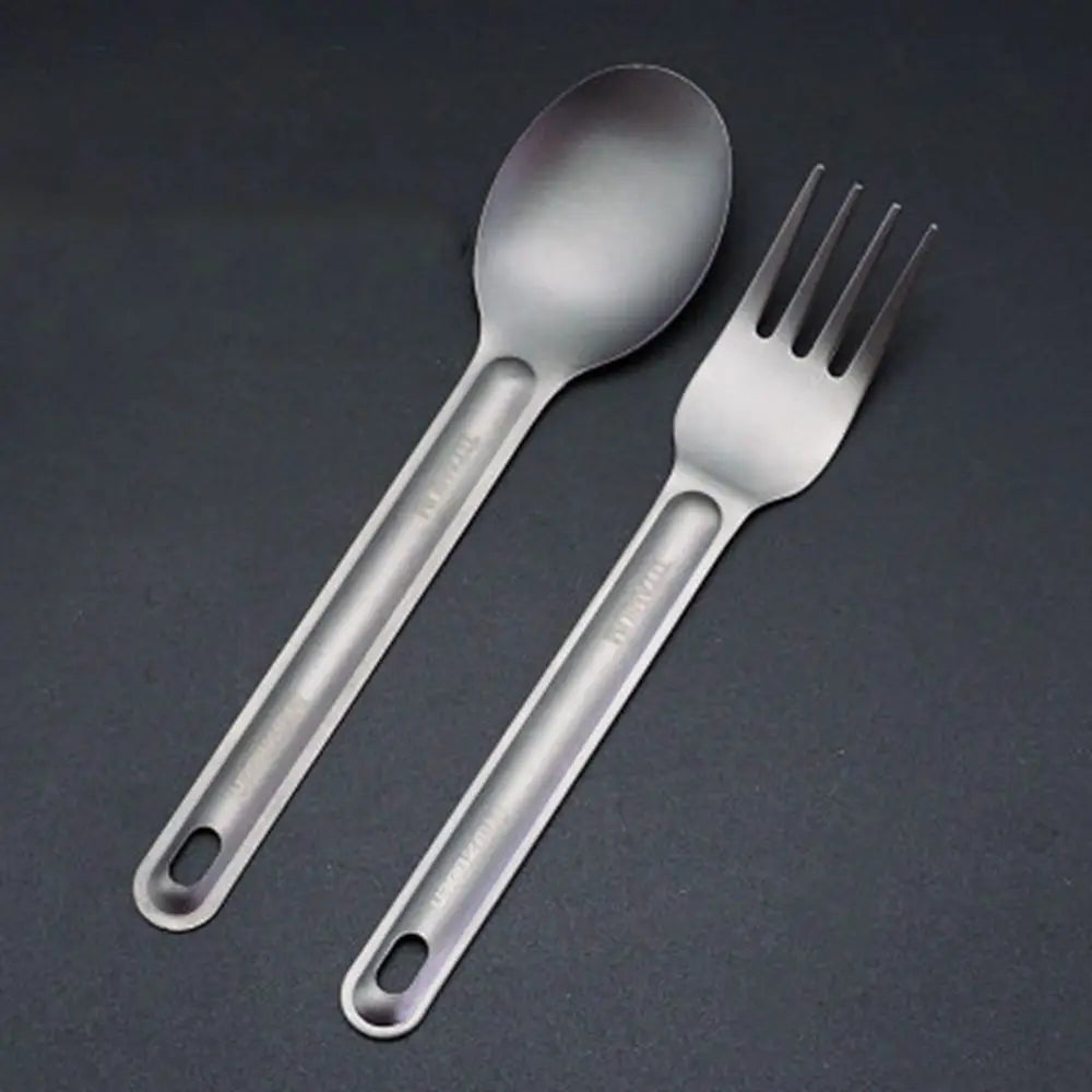 Ultralight Titanium Tableware Cutlery